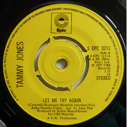 Tammy Jones Let Me Try Again Vinyl 7" USED