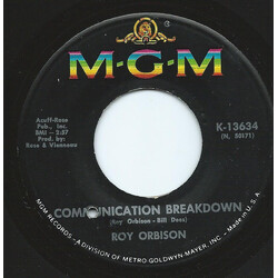 Roy Orbison Communication Breakdown USED VINYL 7INCH 45 RPM