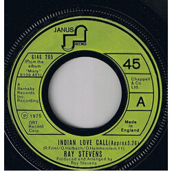 Ray Stevens Indian Love Call USED VINYL 7INCH