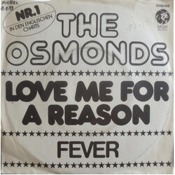 The Osmonds Love Me For A Reason USED VINYL 7INCH SINGLE 45 RPM