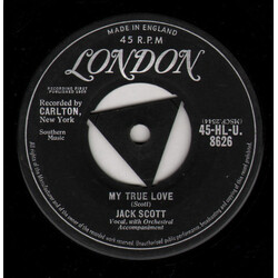 Jack Scott My True Love USED VINYL 7INCH 45 RPM SINGLE