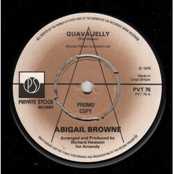 Abigail Browne Guava Jelly USED VINYL 7INCH SINGLE PROMO