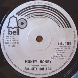 Bay City Rollers Money Honey USED VINYL 7INCH 45 RPM SINGLE