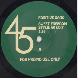 Positive Gang Sweet Freedom Vinyl 12" USED