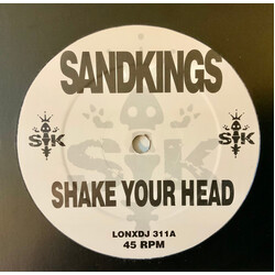 Sandkings Shake Your Head USED VINYL 12INCH PROMO SINGLE SIDED