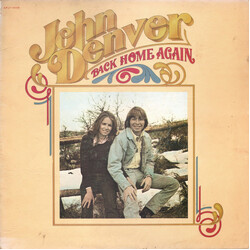 John Denver Back Home Again Vinyl LP USED