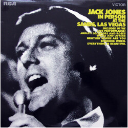 Jack Jones Jack Jones In Person At The Sands, Las Vegas Vinyl LP USED