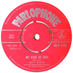 Matt Monro My Kind Of Girl USED VINYL 7INCH 45 RPM
