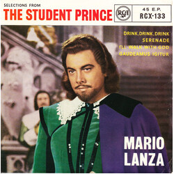 Mario Lanza Selections From The Student Prince USED VINYL 7INCH 45 RPM EP REPRESS