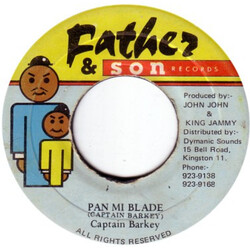 Captain Barkey Pan Mi Blade USED VINYL 7INCH 45 RPM