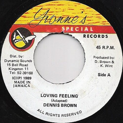 Dennis Brown Loving Feeling USED VINYL 7INCH 45 RPM