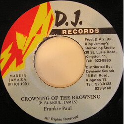 Frankie Paul Crowning Of The Browning USED VINYL 7INCH 45 RPM