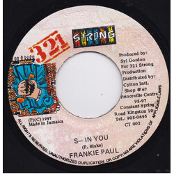 Frankie Paul S- In You USED VINYL 7INCH 45 RPM