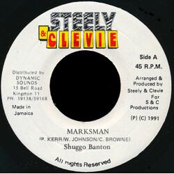 Shugo Banton Marksman USED VINYL 7INCH 45 RPM