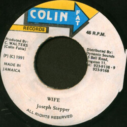 Joseph Stepper Wife USED VINYL 7INCH 45 RPM