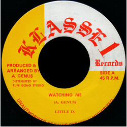 Little D. (2) Watching Me USED VINYL 7INCH 45 RPM