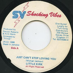 Little Kirk Just Can't Stop Loving You USED VINYL 7INCH
