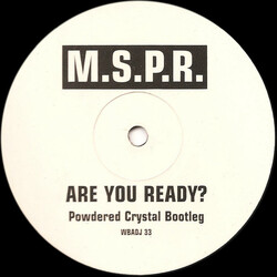 M.S.P.R. Are You Ready? / Inner City USED VINYL 12INCH PROMO