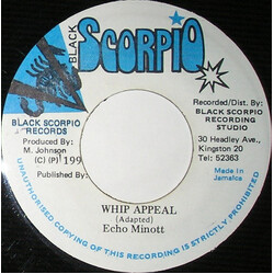 Echo Minott Whip Appeal USED VINYL 7INCH 45 RPM