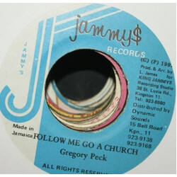 Gregory Peck Follow Me Go A Church USED VINYL 7INCH 45 RPM