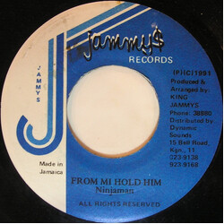 Ninjaman From Mi Hold Him USED VINYL 7INCH