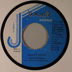 Admiral Bailey Bailey Voice USED VINYL 7INCH SINGLE 45 RPM REPRESS