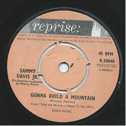 Sammy Davis Jr. Gonna Build A Mountain / What Kind Of Fool Am I USED VINYL 7INCH 45 RPM SINGLE