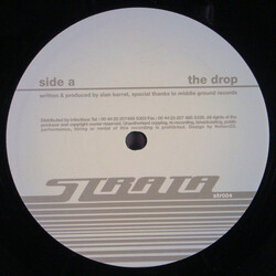 Alan Barratt The Drop / Get Up Vinyl 12" USED