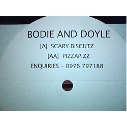 Bodie & Doyle Scary Biscutz USED VINYL 12INCH PROMO WHITE LABEL