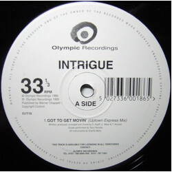 Intrigue (7) Got To Get Movin' USED VINYL 12INCH 33 S RPM