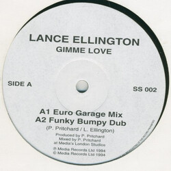 Lance Ellington Gimme Love USED VINYL 12INCH