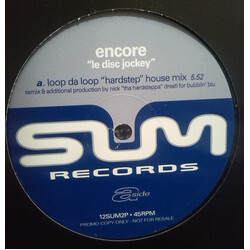 Encore! Le Disc Jockey Vinyl 12" USED