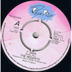 The Regents 7 Teen USED VINYL 7INCH 45 RPM SINGLE STEREO