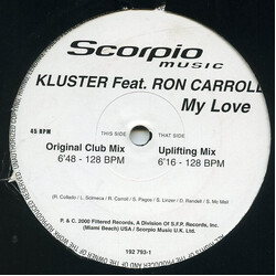 Kluster / Ron Carroll My Love USED VINYL 12INCH 45 RPM