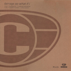 Damage So What If I USED VINYL 12INCH 33 S RPM PROMO