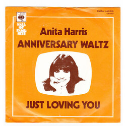 Anita Harris Anniversary Waltz / Just Loving You USED VINYL 7INCH 45 RPM