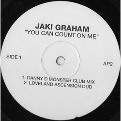 Jaki Graham You Can Count On Me USED VINYL 12INCH 33 S RPM PROMO
