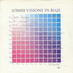 Ultravox Visions In Blue VINYL 7" USED