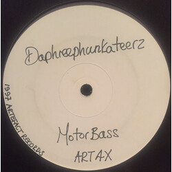 Daphreephunkateerz / Motorbass Psykotik Phunk Reaction USED VINYL 12INCH 33 S RPM PROMO WHITE LABEL