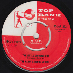 The Harry Simeone Chorale The Little Drummer Boy USED VINYL 7INCH 45 RPM