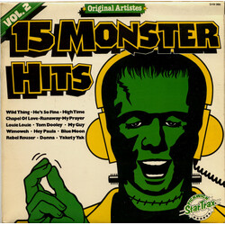 Various 15 Monster Hits Vol. 2 Vinyl LP USED