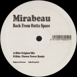 Mirabeau (2) Back From Outta Space USED VINYL 12INCH