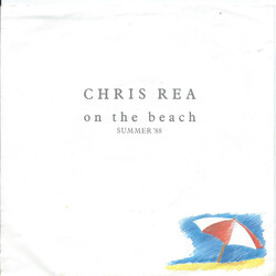 Chris Rea On The Beach (Summer '88) USED VINYL 7INCH SINGLE 45 RPM