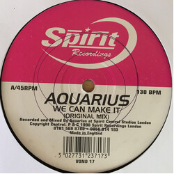 Aquarius (2) We Can Make It VINYL 12" USED