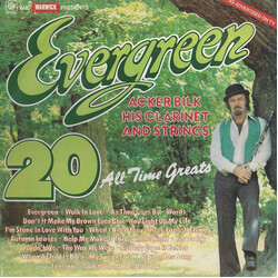 Acker Bilk His Clarinet And Strings Evergreen (20 All Time Greats) Vinyl LP USED