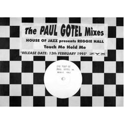 House Of Jazz / Reggie Hall Touch Me Hold Me (Paul Gotel Mixes) Vinyl 12" USED