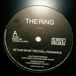 The Ring (3) Is This What You Call Romance USED VINYL 12INCH 45 RPM STEREO