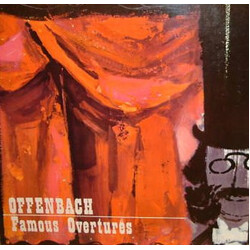 Jacques Offenbach Famous Overtures Vinyl LP USED