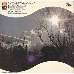 Wolfgang Amadeus Mozart / Sir Colin Davis / Philharmonia Orchestra Night Music Vinyl LP USED