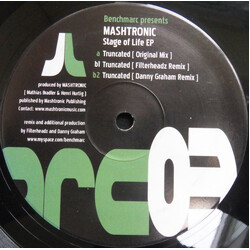 Mashtronic Stage Of Life EP Vinyl 12" USED
